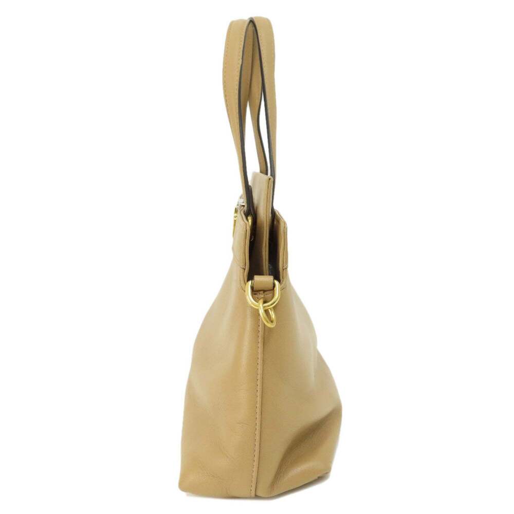 GUCCI Authentic Cream Leather Bag - Picture 3 of 10
